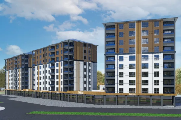EMLAX'TAN NUMUNE HASTANESİ YANINDA SATILIK 3+1 SIFIR DAİRE